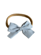 Load image into Gallery viewer, Ribbed Bow Headband