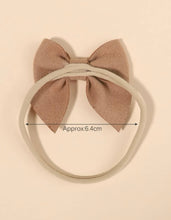 Load image into Gallery viewer, Suede Bow Headband