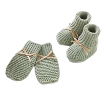 Load image into Gallery viewer, Booties & Mittens Set