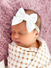 Load image into Gallery viewer, Suede Bow Headband