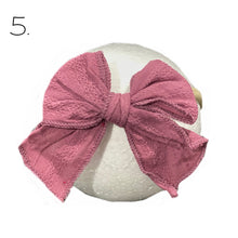 Load image into Gallery viewer, Baby Bow Headband