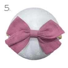 Load image into Gallery viewer, Mini Baby Bow Headband