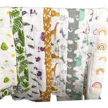 Load image into Gallery viewer, Baby Muslin Wraps