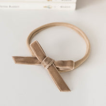 Load image into Gallery viewer, Snuggle Hunny Velvet Bow