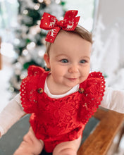Load image into Gallery viewer, Christmas Theme Bow
