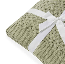 Load image into Gallery viewer, Snuggle Hunny Diamond Knit Baby Blanket *PRE-ORDER*
