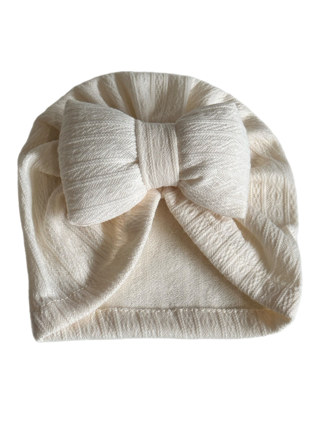 Textured Bow Turban