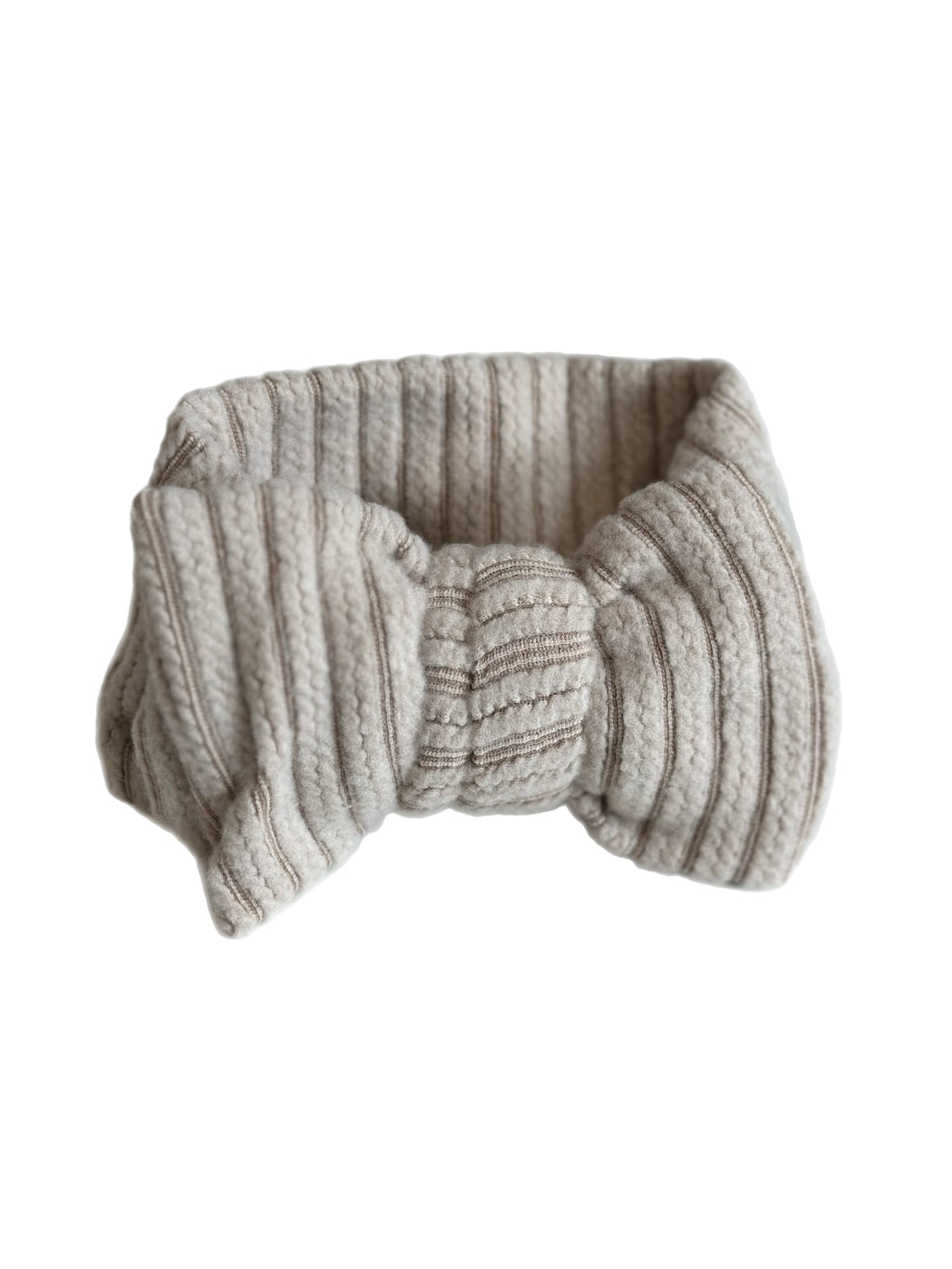 Oversized Texture Bow