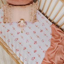 Load image into Gallery viewer, Snuggle Hunny Fitted Cot Sheet
