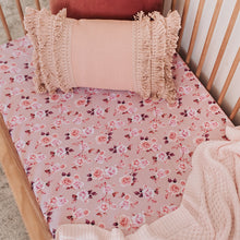 Load image into Gallery viewer, Snuggle Hunny Fitted Cot Sheet
