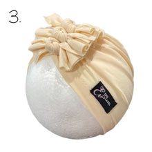 Load image into Gallery viewer, Triple Knot Baby Turban
