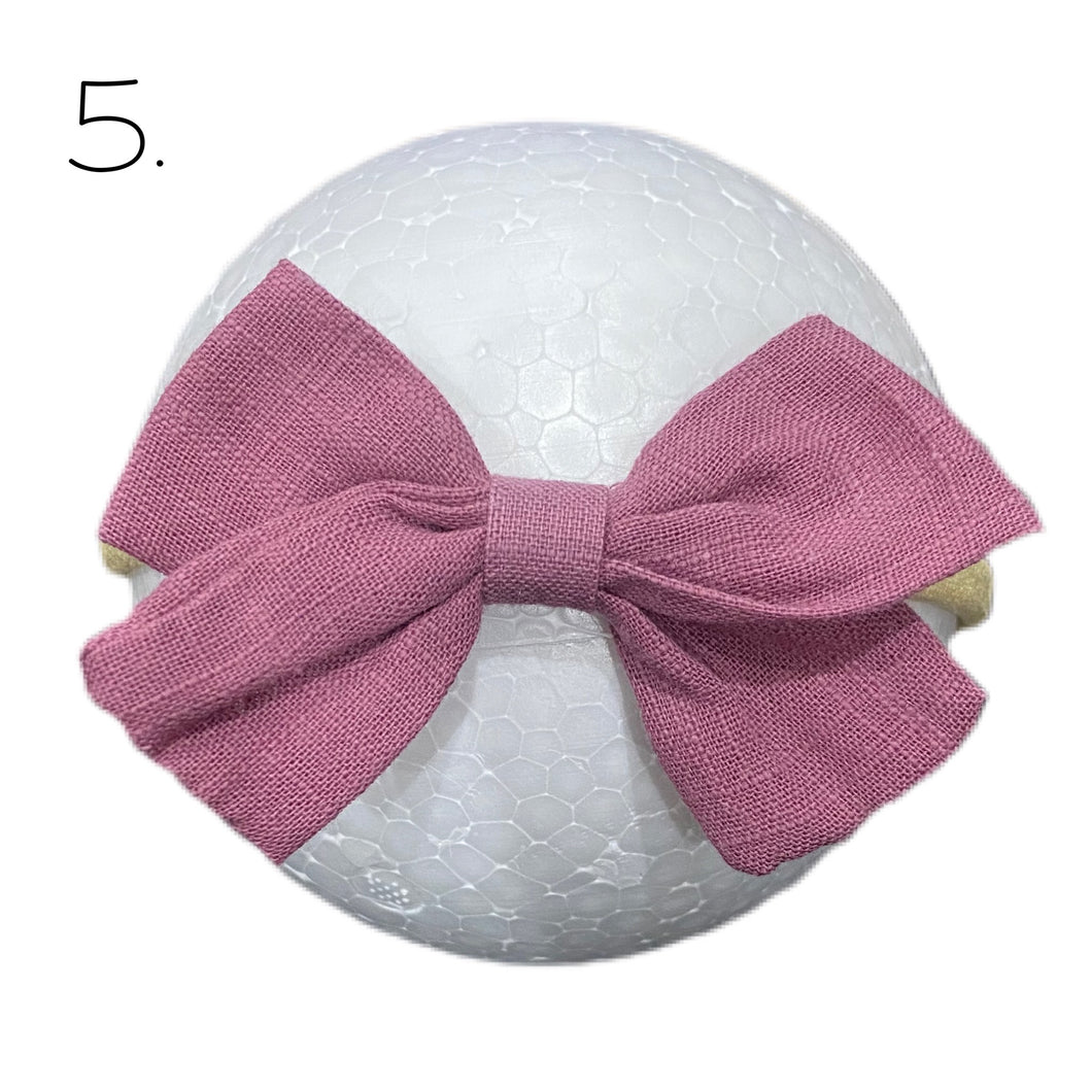 Mini Baby Bow Headband