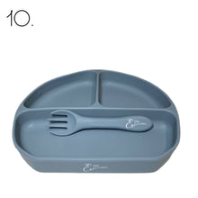 Load image into Gallery viewer, Silicone Plate &amp; Fork
