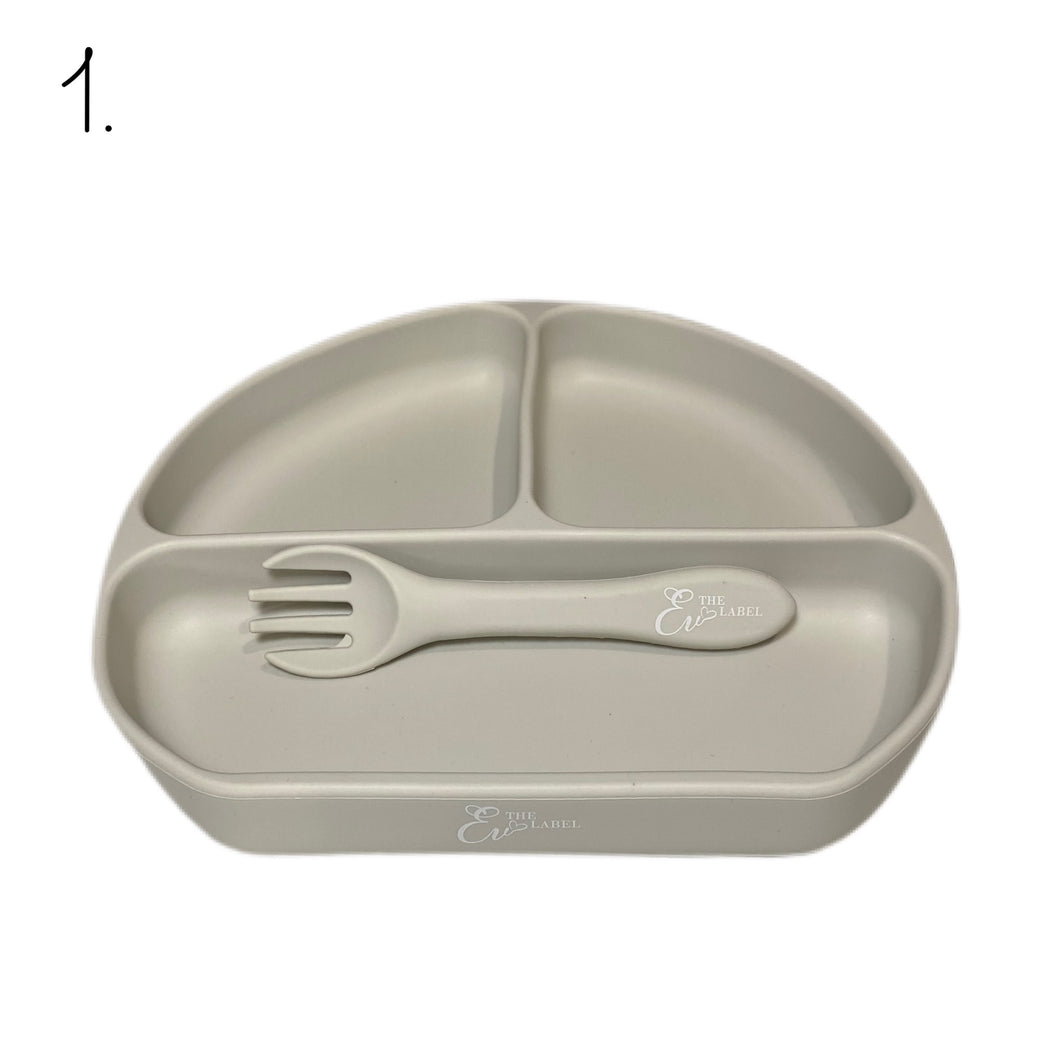 Silicone Plate & Fork