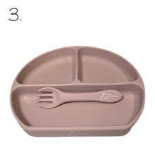 Load image into Gallery viewer, Silicone Plate &amp; Fork
