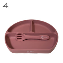 Load image into Gallery viewer, Silicone Plate &amp; Fork
