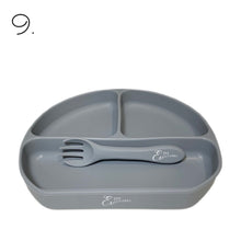 Load image into Gallery viewer, Silicone Plate &amp; Fork
