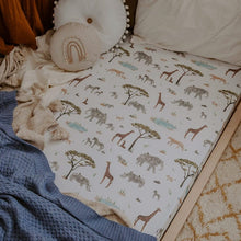 Load image into Gallery viewer, Snuggle Hunny Fitted Cot Sheet
