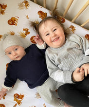 Load image into Gallery viewer, Snuggle Hunny Fitted Cot Sheet
