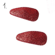 Load image into Gallery viewer, Glitter Snap Hair Clips
